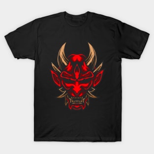 RED ONI MASK T-Shirt